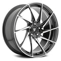 Fittipaldi Sport - FSF05 - Gunmetal - Graphite Machined - 20" x 10.5", 45 Offset, 5x112 (Bolt Pattern), 57.1mm HUB