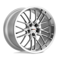 Cray Wheels - EAGLE - Silver - SILVER WITH MIRROR CUT FACE & LIP - 19" x 10.5", 40 Offset, 5x120.65 (Bolt Pattern), 70.3mm HUB