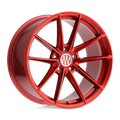 Victor Equipment Wheels - ZUFFEN - CANDY RED - 20" x 10", 50 Offset, 5x130 (Bolt Pattern), 71.5mm HUB