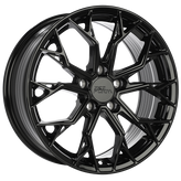 720 Form - RF1-V - Black - Gloss Black - 19" x 8.5", 35 Offset, 5x114.3 (Bolt Pattern), 73.1mm HUB