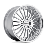 TSW Wheels - SILVERSTONE - Silver - Silver with Mirror Cut Face & Lip - 20" x 10", 25 Offset, 5x114.3 (Bolt Pattern), 76.1mm HUB