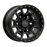 KMC Wheels - KM718 SUMMIT - Black - SATIN BLACK - 16" x 8", 0 Offset, 6x120 (Bolt Pattern), 66.9mm HUB