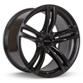 RTX Wheels - Graz - Black - Satin Black - 19" x 8.5", 35 Offset, 5x120 (Bolt Pattern), 72.6mm HUB