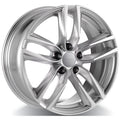 RWC - AC367 / HO367 - Silver - SILVER - 17" x 7.5", 45 Offset, 5x114.3 (Bolt Pattern), 64.1mm HUB