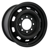 Envy Wheels - NX4 STEEL WHEEL - Black - FLAT BLACK - 17" x 7.5", 43 Offset, 8x180 (Bolt Pattern), 124.1mm HUB