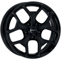 Mak Wheels - LIBERTY - Black - GLOSS BLACK - 17" x 7.5", 39 Offset, 5x110 (Bolt Pattern), 65.1mm HUB