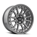 Mayhem - COMPASS - Gunmetal - MATTE GUNMETAL W/ BLK BOLT - 20" x 9", 0 Offset, 5x127 (Bolt Pattern), 78.1mm HUB