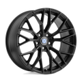 Beyern - ANTLER - Black - DOUBLE BLACK - MATTE BLACK WITH GLOSS BLACK FACE - 19" x 8.5", 40 Offset, 5x120 (Bolt Pattern), 72.6mm HUB