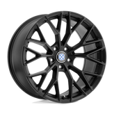 Beyern - ANTLER - Black - DOUBLE BLACK - MATTE BLACK WITH GLOSS BLACK FACE - 19" x 8.5", 40 Offset, 5x120 (Bolt Pattern), 72.6mm HUB