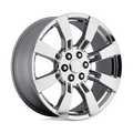 OE Creations - PR144 - Chrome - CHROME - 20" x 8.5", 31 Offset, 6x139.7 (Bolt Pattern), 78.1mm HUB