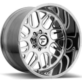 Fittipaldi Offroad - FTF14 - Polished - Polished - 22" x 12", -51 Offset, 8x165.1 (Bolt Pattern), 125.2mm HUB