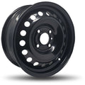 DTD - Steel - Black - Black - 15" x 6", 40 Offset, 4x114.3 (Bolt Pattern), 66.1mm HUB