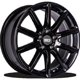 Euro Design - Legend - Black - Gloss Black - 17" x 7.5", 42 Offset, 5x112 (Bolt Pattern), 57.1mm HUB