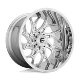 Fuel - D740 RUNNER - Chrome - CHROME - 24" x 12", -44 Offset, 8x165.1 (Bolt Pattern), 125.1mm HUB