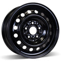 RSSW - Steel - Black - Black - 15" x 6.5", 50 Offset, 5x114.3 (Bolt Pattern), 60.1mm HUB