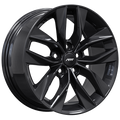 ART - Replica 229 - Black - Gloss Black - 17" x 7.5", 40 Offset, 5x114.3 (Bolt Pattern), 60.1mm HUB