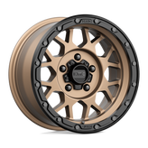 KMC Wheels - KM535 GRENADE OFF-ROAD - Bronze - MATTE BRONZE MATTE BLACK LIP - 17" x 8.5", 0 Offset, 5x127 (Bolt Pattern), 78.1mm HUB