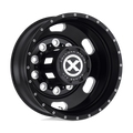ATX - AO402 INDY - Black - SATIN BLACK MILLED - 22.5" x 8.25", -167 Offset, 10x285.75 (Bolt Pattern), 220.1mm HUB