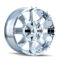 Mayhem - CHAOS - Chrome - CHROME - 18" x 9", 18 Offset, 5x139.7, 150 (Bolt Pattern), 110mm HUB