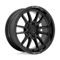 Fuel - D760 CLASH - Black - GLOSS BLACK - 20" x 9", 1 Offset, 6x139.7 (Bolt Pattern), 106.1mm HUB