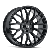 Touren - TR76 - Black - GLOSS BLACK - 20" x 8.5", 35 Offset, 5x112 (Bolt Pattern), 66.6mm HUB