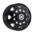 ATX - AO401 OCTANE - Black - SATIN BLACK MILLED - 22.5" x 8.25", 144 Offset, 10x285.75 (Bolt Pattern), 220.1mm HUB