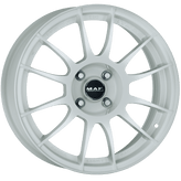 Mak Wheels - XLR - White - GLOSS WHITE - 17" x 7", 45 Offset, 5x114.3 (Bolt Pattern), 76mm HUB