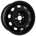 Envy Wheels - NX4 STEEL WHEEL - Black - FLAT BLACK - 15" x 6", 42 Offset, 4x100 (Bolt Pattern), 57.1mm HUB