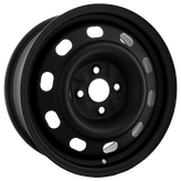 Envy Wheels - NX4 STEEL WHEEL - Black - FLAT BLACK - 15" x 6", 42 Offset, 4x100 (Bolt Pattern), 57.1mm HUB
