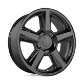 OE Creations - PR131 - Black - GLOSS BLACK - 22" x 10", 31 Offset, 6x139.7 (Bolt Pattern), 78.1mm HUB