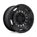 Black Rhino - MUZZLE - Black - MATTE BLACK WITH MACHINED TINTED RING - 20" x 9", 12 Offset, 6x139.7 (Bolt Pattern), 112.1mm HUB