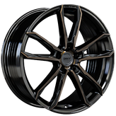 Envy Wheels - FF1BT - Black - BLACK TINT MACHINED FACE - 20" x 8.5", 24 Offset, 5x115 (Bolt Pattern), 73.1mm HUB