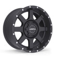 KranK Off-road - Slick - Black - Satin Black - 18" x 9", 18 Offset, 5x127, 139.7 (Bolt Pattern), 77.8mm HUB