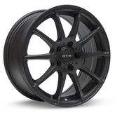 RTX Wheels - Munich - Black - Matte Black - 19" x 8.5", 32 Offset, 5x112 (Bolt Pattern), 66.6mm HUB