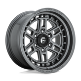 Fuel - D668 NITRO - Gunmetal - MATTE GUN METAL - 17" x 9", 1 Offset, 6x139.7 (Bolt Pattern), 106.1mm HUB