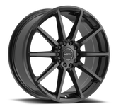 Motiv - Elicit - Black - Gloss Black - 17" x 7.5", 40 Offset, 5x114.3, 120 (Bolt Pattern), 74.1mm HUB