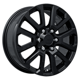 ART - Replica 256 - Black - Gloss Black - 17" x 7.5", 40 Offset, 6x120 (Bolt Pattern), 67.1mm HUB