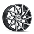 Mazzi - BIG EASY - Black - MATTE BLACK WITH DARK TINT - 24" x 9.5", 30 Offset, 6x135, 139.7 (Bolt Pattern), 106mm HUB