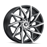 Mazzi - BIG EASY - Black - MATTE BLACK WITH DARK TINT - 24" x 9.5", 30 Offset, 6x135, 139.7 (Bolt Pattern), 106mm HUB