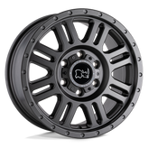 Black Rhino - YELLOWSTONE - Gunmetal - MATTE GUNMETAL - 18" x 8", 48 Offset, 5x130 (Bolt Pattern), 78.1mm HUB