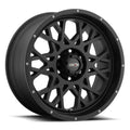 Vision Wheel Off-Road - 412 ROCKER - Black - Satin Black - 24" x 12", -51 Offset, 5x127 (Bolt Pattern), 78.1mm HUB