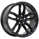 ART - Replica 36 - Black - Gloss Black - 18" x 8", 35 Offset, 5x112 (Bolt Pattern), 66.5mm HUB