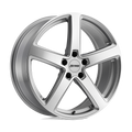 Petrol Wheels - P2A - Silver - SILVER WITH MACHINED CUT FACE - 17" x 8", 40 Offset, 5x112 (Bolt Pattern), 72.1mm HUB