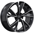 ART - Replica 231 - Black - Gloss Black - Machined Face - 19" x 8.5", 35 Offset, 5x112 (Bolt Pattern), 66.5mm HUB