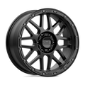 KMC Wheels - KM535 GRENADE OFF-ROAD - Black - MATTE BLACK - 20" x 9", 18 Offset, 6x139.7 (Bolt Pattern), 106.1mm HUB