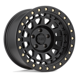 Black Rhino - PRIMM - Black - MATTE BLACK WITH BRASS BOLTS - 17" x 8.5", -30 Offset, 6x139.7 (Bolt Pattern), 112.1mm HUB