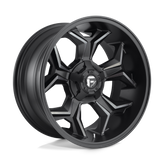 Fuel - D605 AVENGER - Black - MATTE BLACK DOUBLE DARK TINT - 20" x 9", 1 Offset, 6x135, 139.7 (Bolt Pattern), 106.1mm HUB