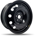 DTD - Steel - Noir - Black - 18" x 7.5", 45 Offset, 5x112 (Bolt Pattern), 66.6mm HUB