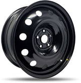 DTD - Steel - Black - Black - 18" x 7.5", 45 Offset, 5x112 (Bolt Pattern), 66.6mm HUB