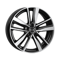 Mak Wheels - GLOBO - Black - BLACK MIRROR - 15" x 6", 20 Offset, 4x108 (Bolt Pattern), 65.1mm HUB